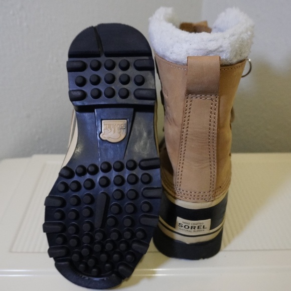 Sorel Green Caribou Waterproof Winter Boots Women's Size 7 - Picture 3 of 8